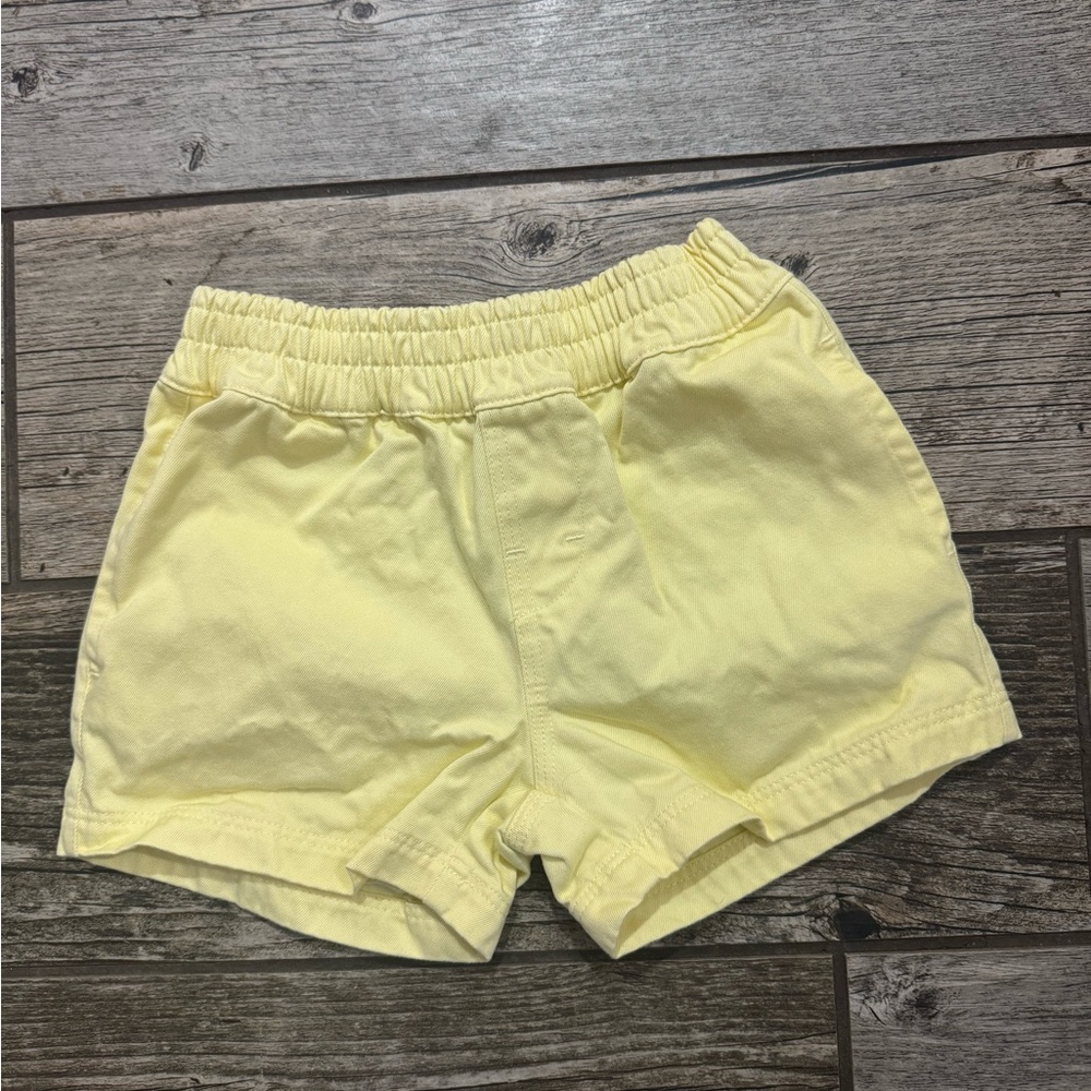 The Beaufort Bonnet Company Yellow Kids Shorts 4T